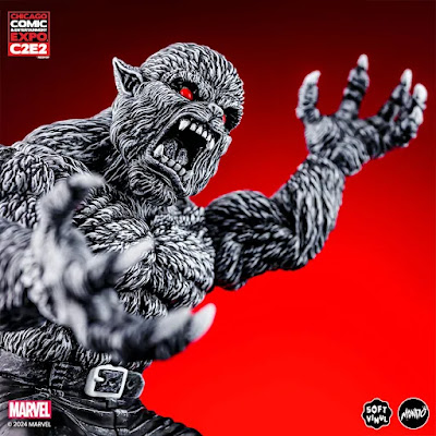 Werewolf By Night Pen & Ink Variant Vinyl Figure by James Groman x Mondo x Marvel Comics