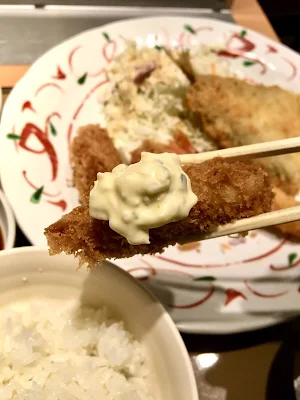 やよい軒 かきフライミックス定食