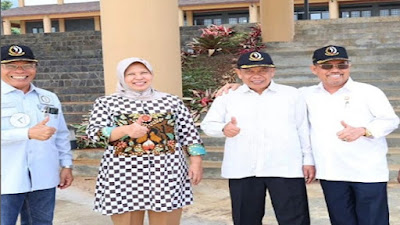  Achdar Sudrajat Tinjau Progres Pembangunan Gedung Pencak Silat Jabar