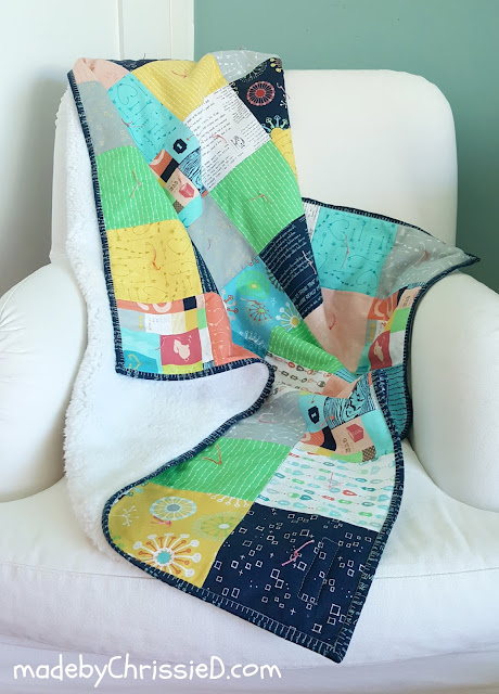 Hand Tied Snuggly Quilt Pattern by madebyChrissieD.com