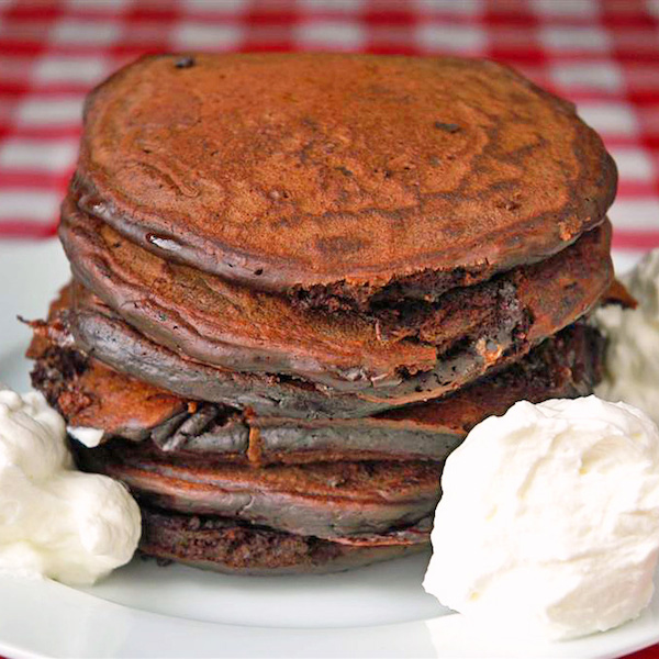 Chocolate Toblerone Pancakes