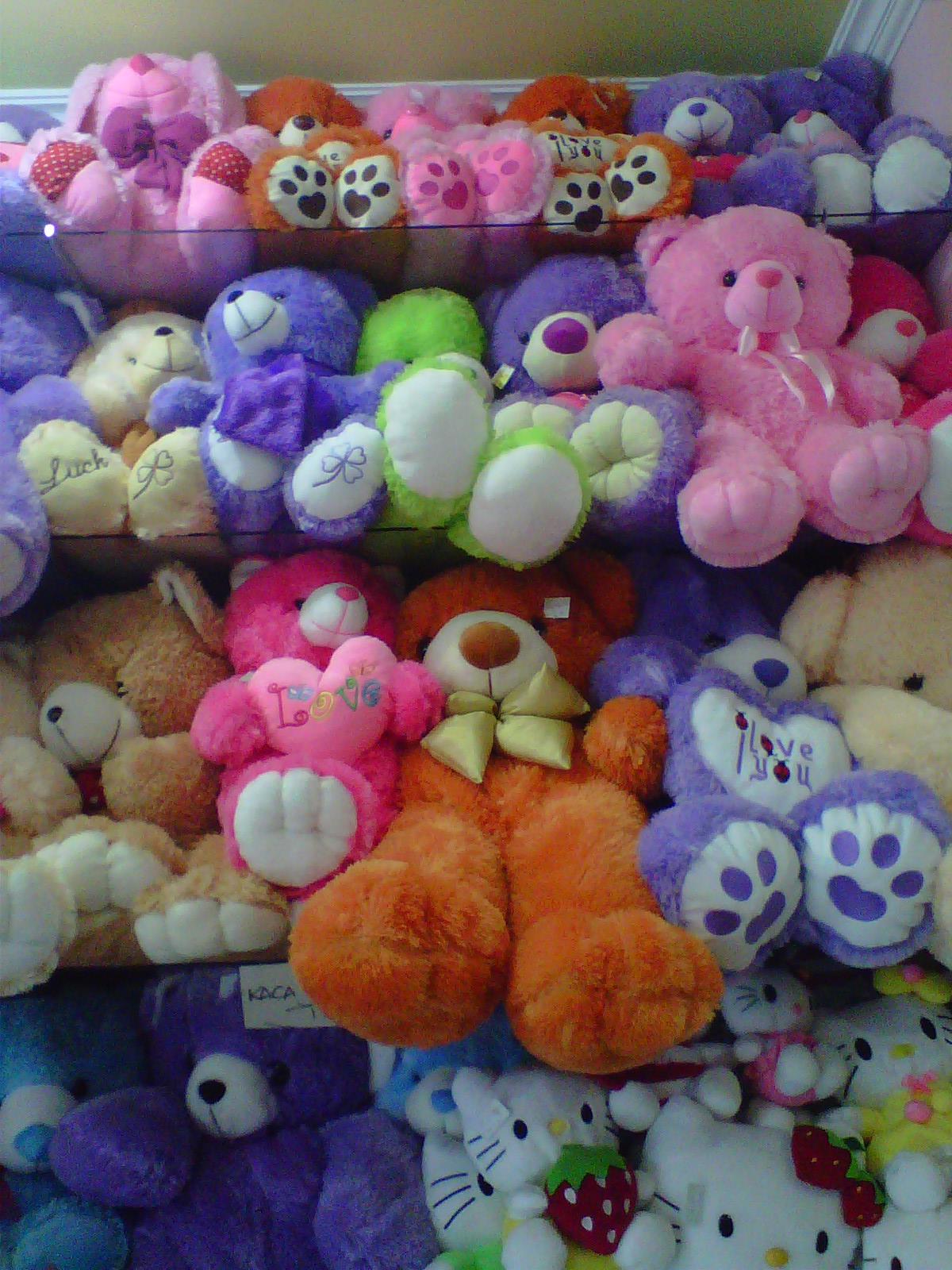  Gambar  Boneka  Koleksi Teddy Bear Kitty dan Mickey minnie 