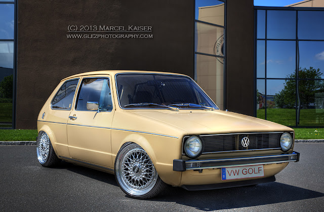 Car photography by Marcel Kaiser, VW Golf I