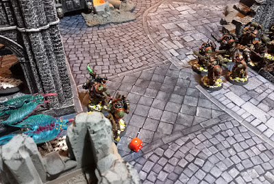 Warhammer 40k battle report: Death Guard vs Chaos Daemons, 500pts