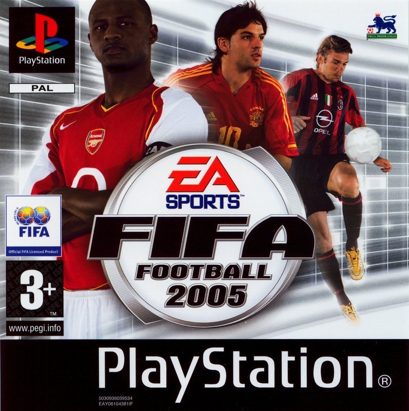 FIFA 2005 PS1 My rating 72 10 Good graphics for the PSX boosted the 