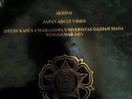 Skripsi Japan Adult Video (JAV)