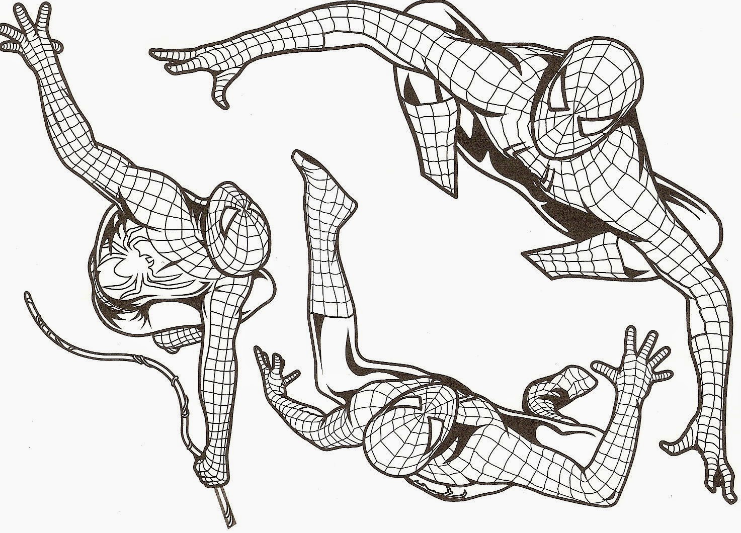 Coloriage Spiderman A Imprimer Gratuit Liberate