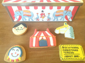 Biscuiteers Christmas circus tin