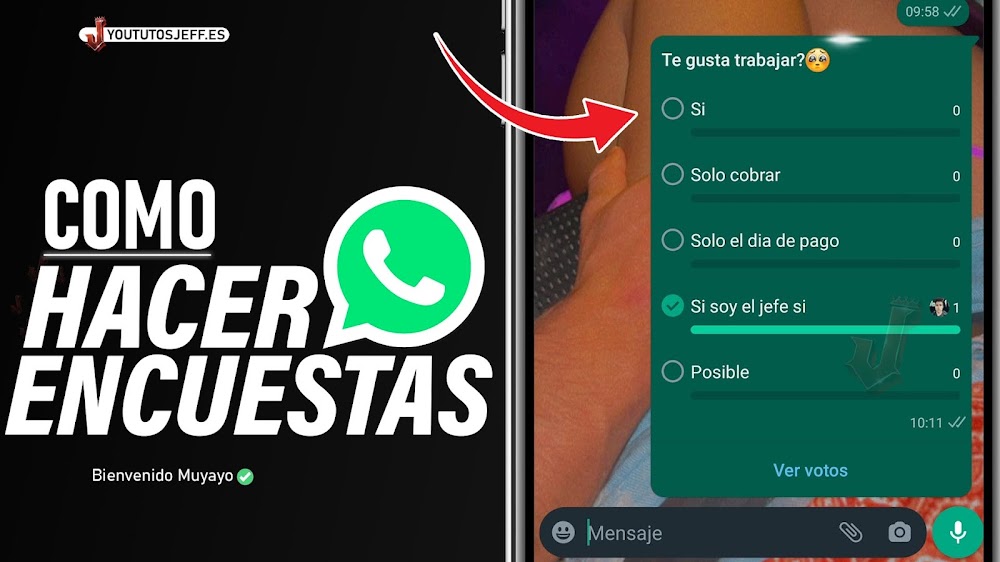 Como Hacer ENCUESTAS Whatsapp ✅