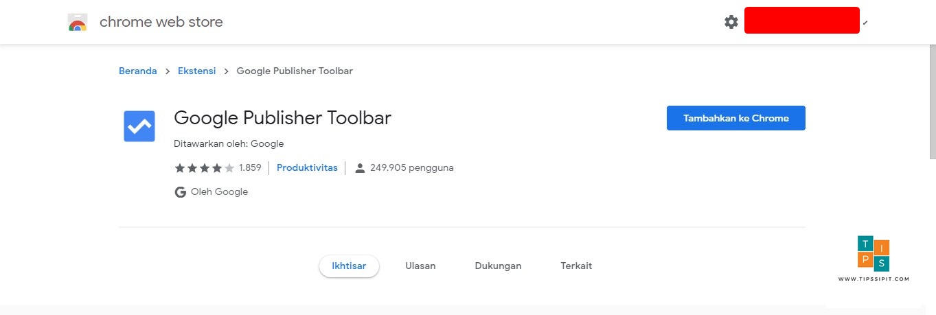 google publisher toolbar