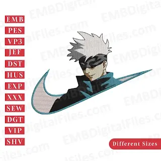 Anime Embroidery Files Download, PES, DST, SEW