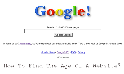 How Old is a Website? Find Domain Age of Any WebSites For Free