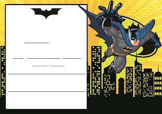 Batman: Free Printable Mini Kit.