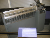 Punch Card Sorter at the Computer History Museum