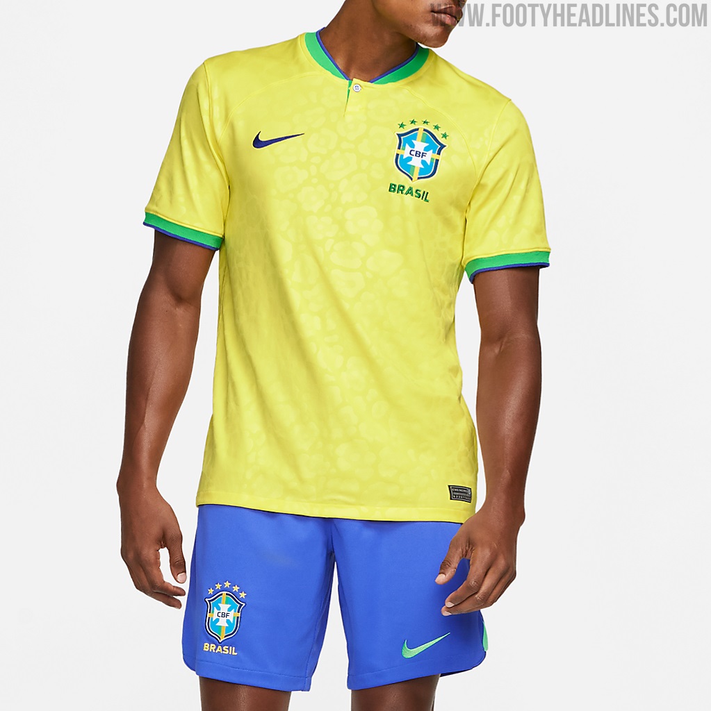 Brazil 2022 World Cup Home & Kits Revealed -