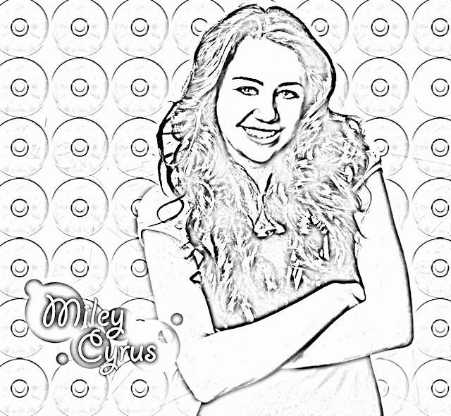 greatest hannah montana coloring pages