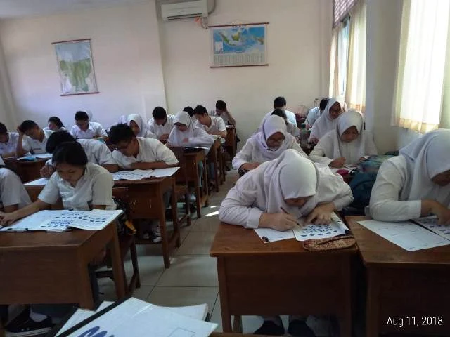 Kegiatan Namira Consulting Melaksanakan Psikotes di Sekolah-Sekolah