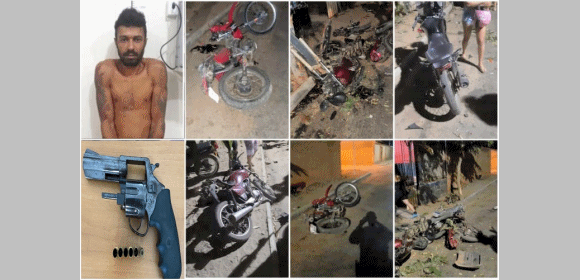 Livramento/BA: Homem avança com carro em populares e  motos,  morre após resistir abordagem da PM