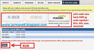 Cara Mengetahui Rekening M88 Untuk Deposit