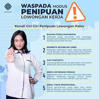 Loker penipuan