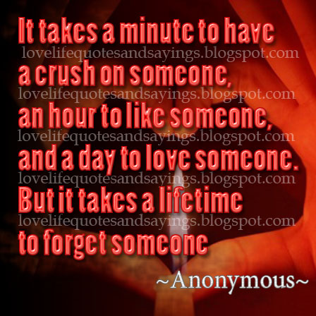 It Takes a Minute To Have a Crush On Someone - Love 