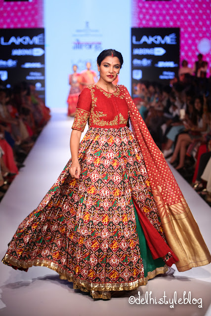 Gaurang Shah LFW AW15 Samyukta Varanasi handloom