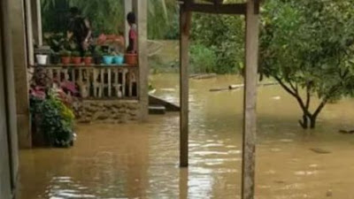 Solok Selatan Dilanda Banjir, Ada Ratusan Warga Terdampak