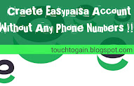 Easypaisa App per unlimited accounts bnaye baghair number ky
