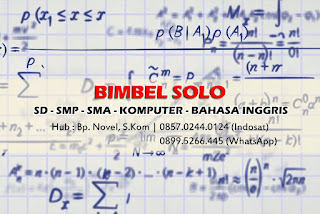 HUB 085702440124 untuk BIMBINGAN BELAJAR, LES PRIVAT, BIMBEL PRIVAT, Les Privat Matematika di solo