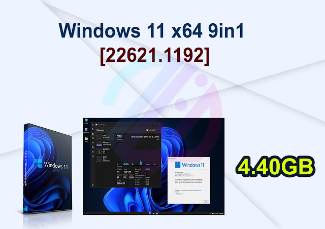 Windows 11 x64 9in1 [22621.1192]