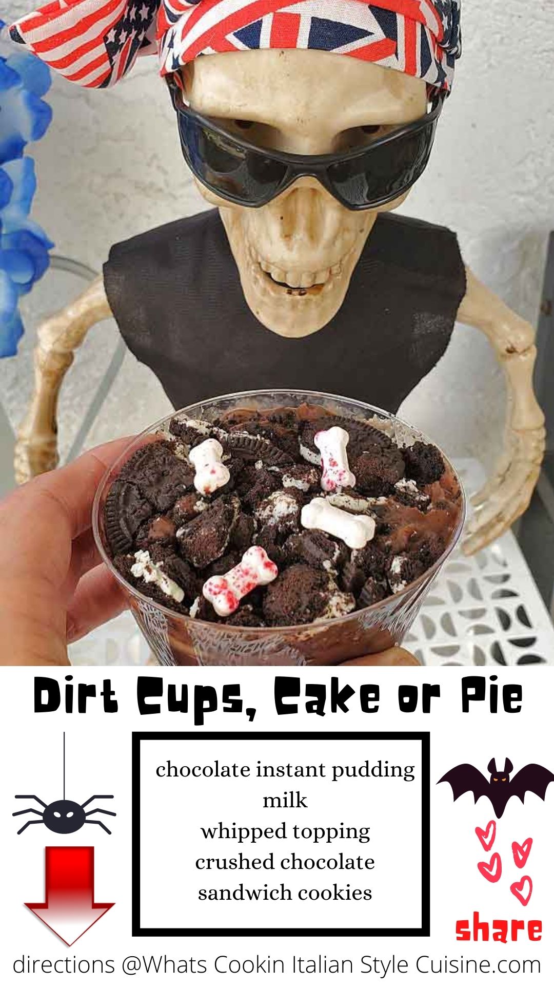 Homemade Dirt Cups Recipe - Dallas Lone Star Bullies
