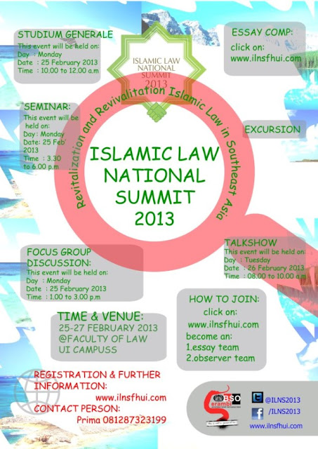 Islamic Law National Summit 2013 - Hai Mahasiswa