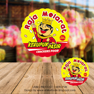 Label Produk Kerupuk Pasir V.2