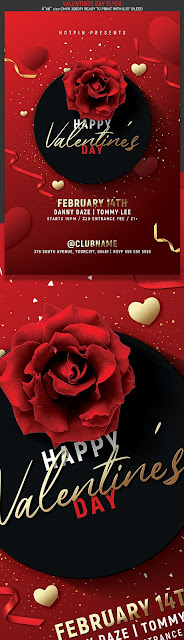  Valentines Day Flyer Template