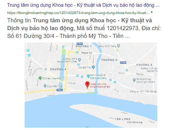 Trung tâm ứng dụng khoa học kỹ thuật và bảo hộng lao động - Tiền Giang