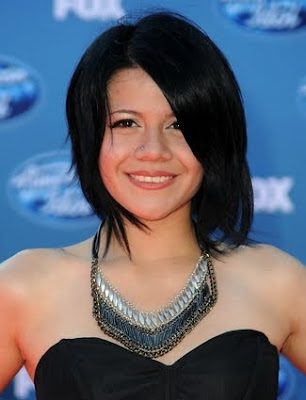 Allison Iraheta Bobed Hairstyle