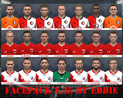 PES 2017 Facepack vol 35 by Eddie Facemaker