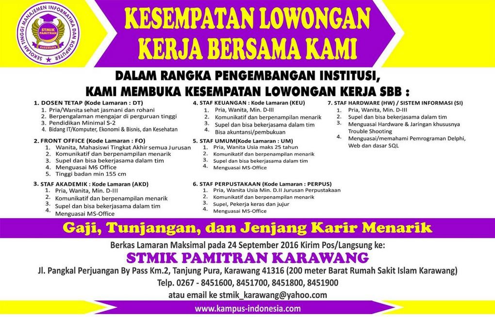 Lowongan Drafter Karawang 2017 2018 - Loker Spot