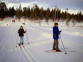 Skiing Kilopaa Fell Finland
