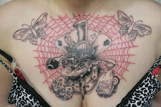 tribal spider tattoo on chest - tribal spider tattoo on chest pictures