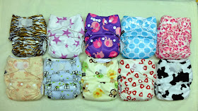 Fraldas de bolso LittleBloom