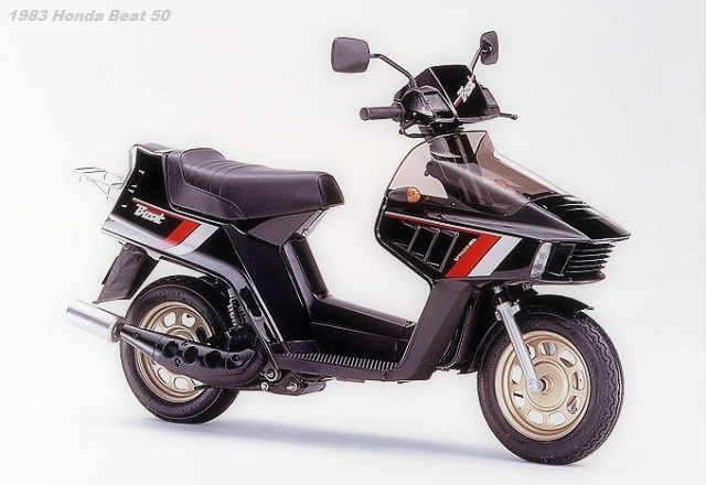 1983 Honda Beat 50cc Black 1st Generation