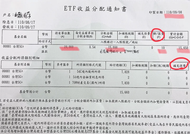 國泰台灣5G+ ETF 00881股利收益|收到配息你可以這麼做
