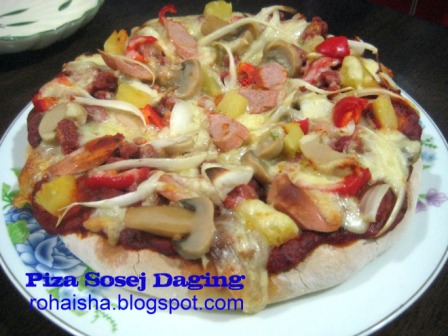 Damai Qalbu: PIZA SOSEJ DAGING