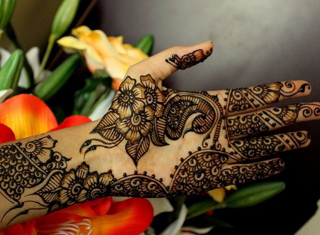 Eid Arabic Mehndi Designs for Hands 2015 Wallpapers Free Download