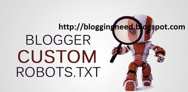 Custom-Robots.txt-Blogger