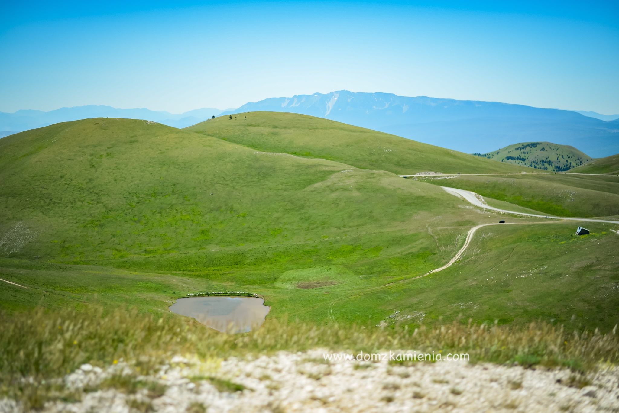 Dom z Kamienia blog Katarzyny Nowackiej Campo Imperatore, Abruzzo