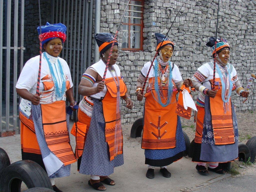 Cape by Design Tours: Xhosa Women delight in Traditional Dress