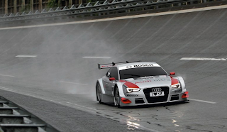 2012 Audi A5 DTM In rain