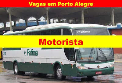 Empresa abre vaga para Motorista em Porto Alegre